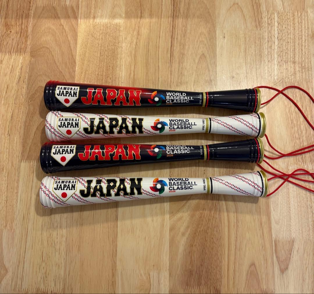 【即日発送】WBC2026 日本代表 侍ジャパン 応援メガホン　カンフーバット
