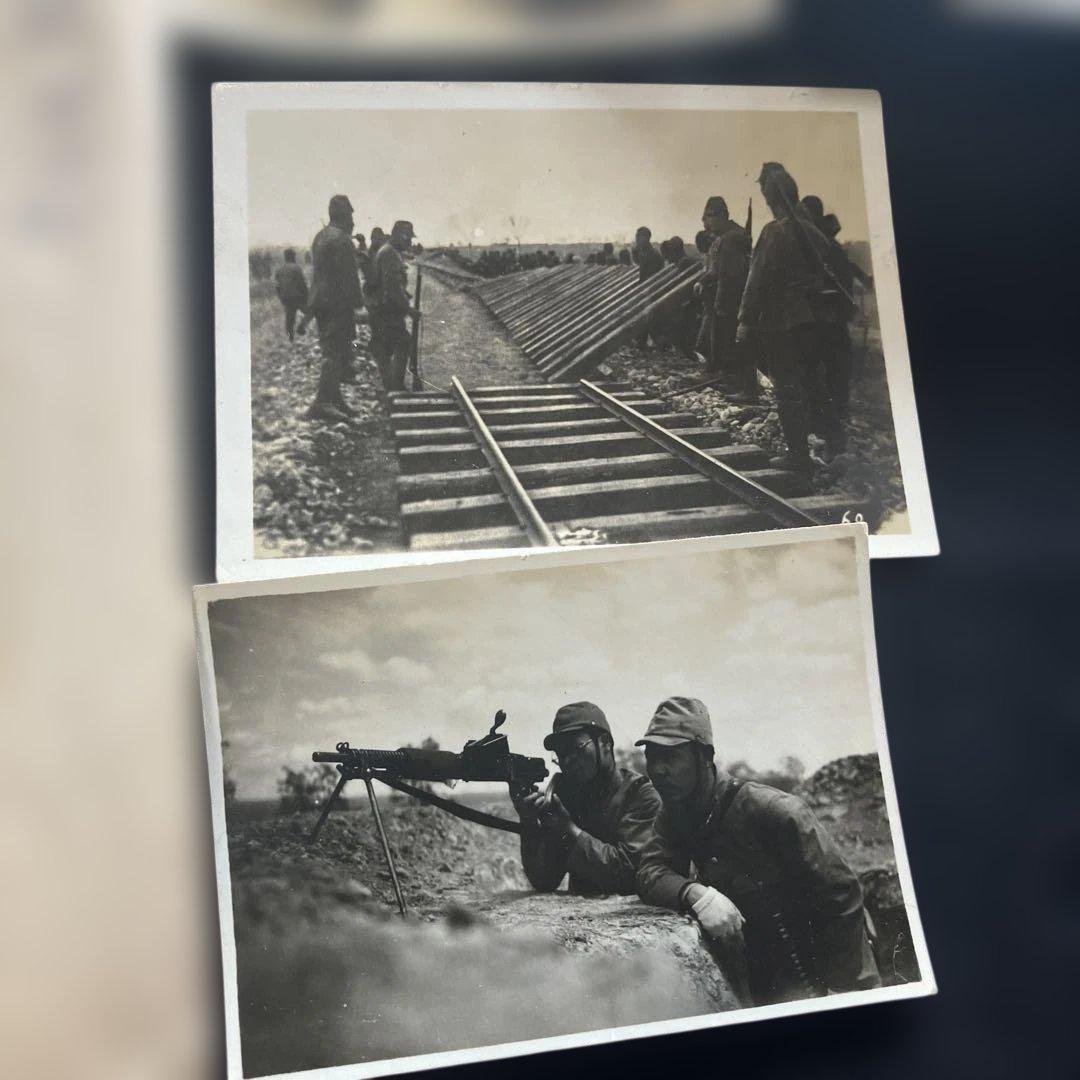 骨董　戦前　古写真大量　旧家引き取り品　ミリタリ―　旧日本軍