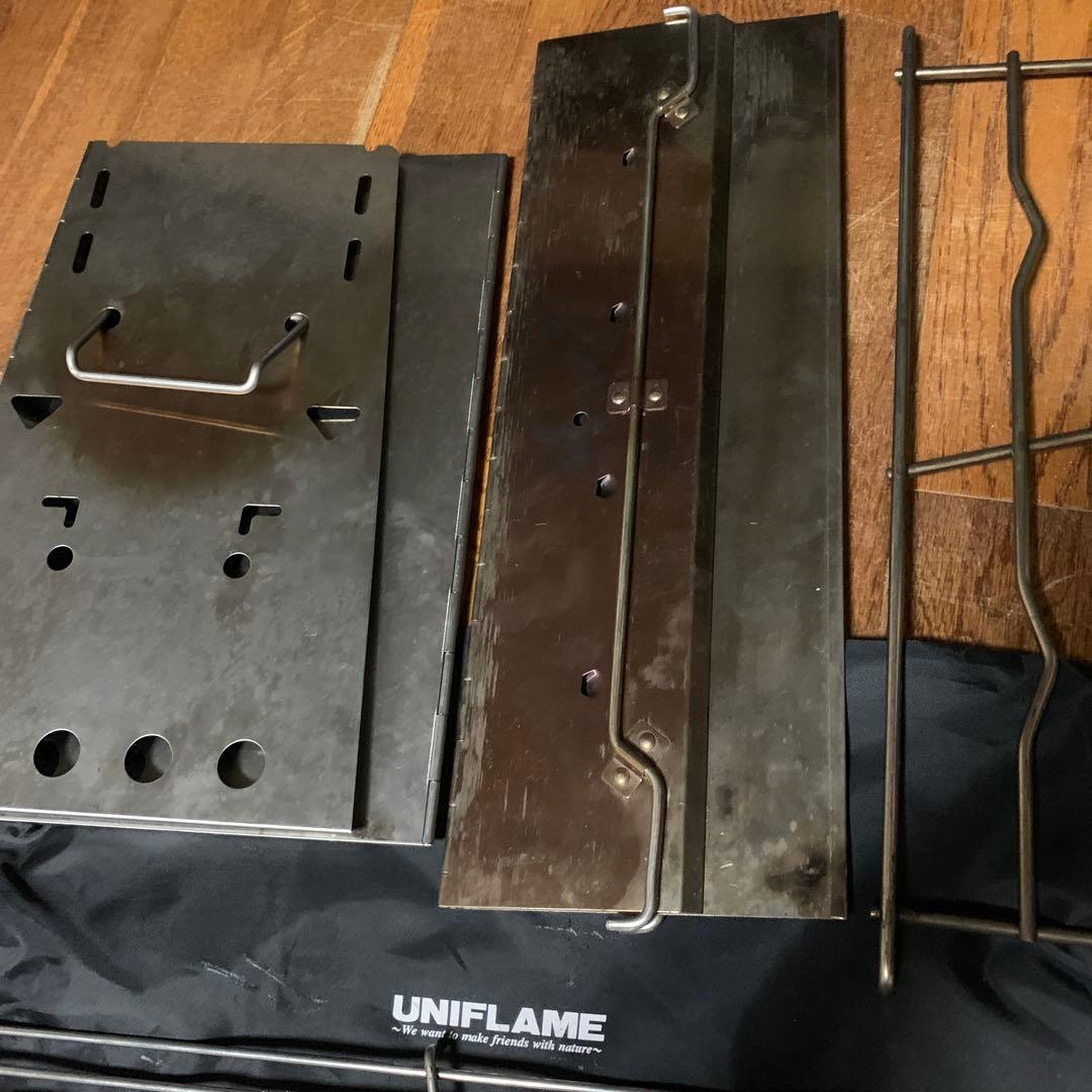 ユニフレーム(UNIFRAME) 薪グリル レギュラー　焚き火　キャンプ