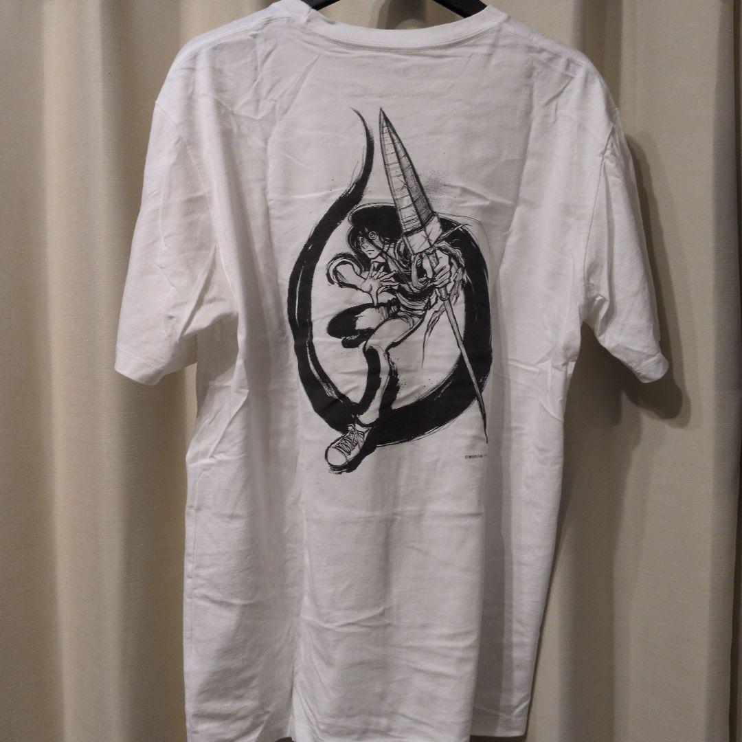 graniph うしおととら ホワイト両面プリント Tシャツ Lサイズ