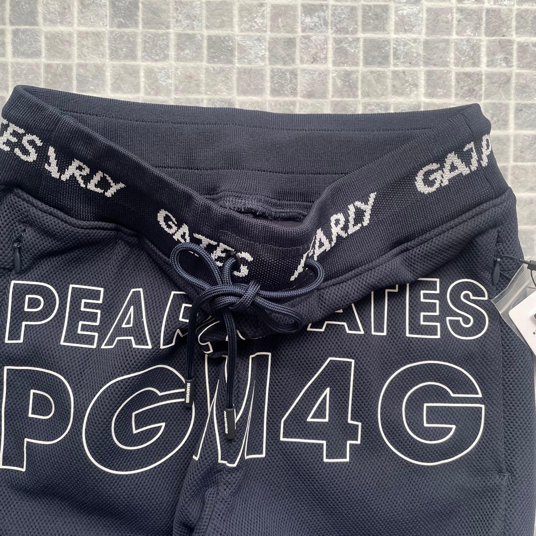 【うさぎ 様】PEARLY GATES パーリーゲイツジョガーパンツネイビー00