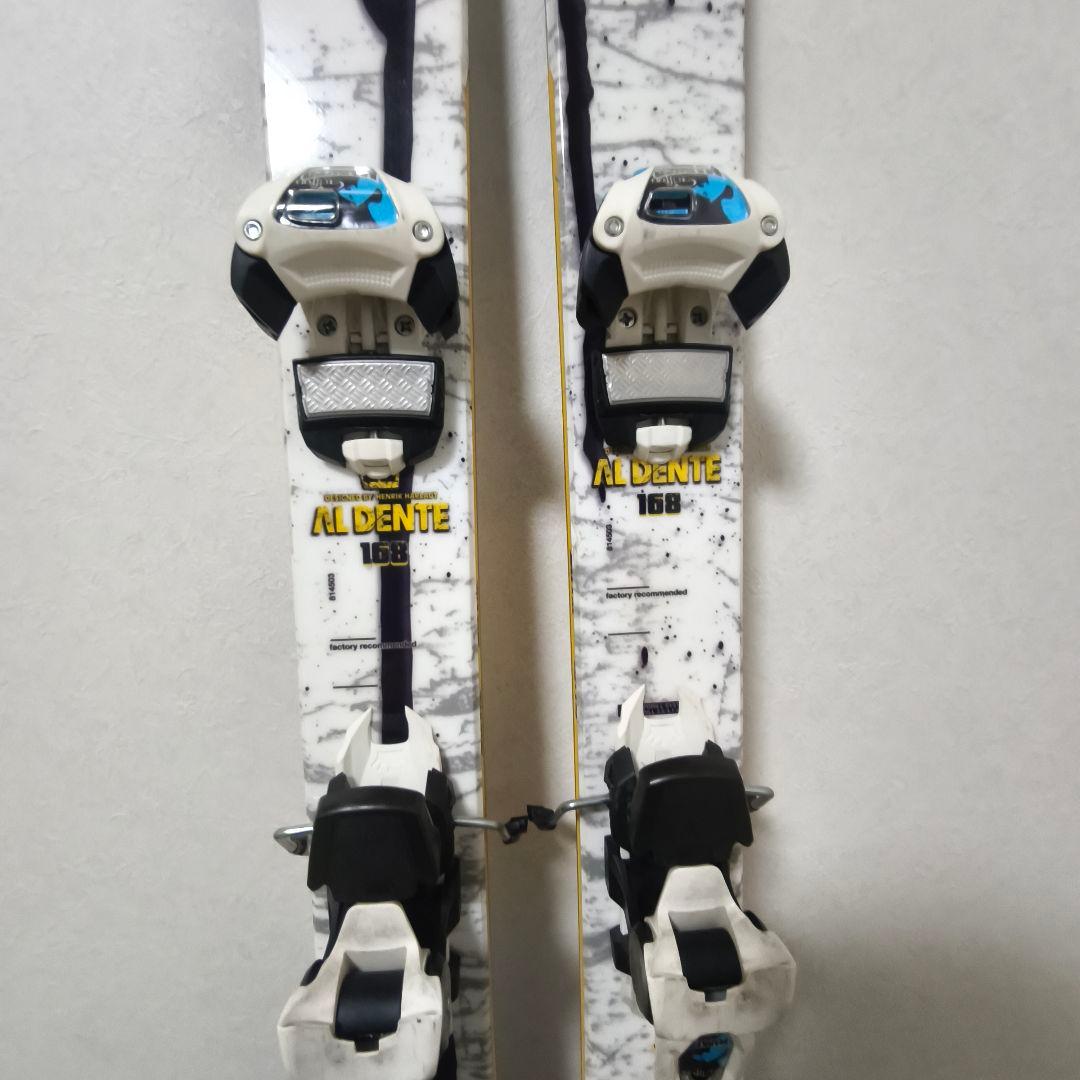 ス*く様 アルマダ　armada ALDENTE 168 スキー板　ビンディング