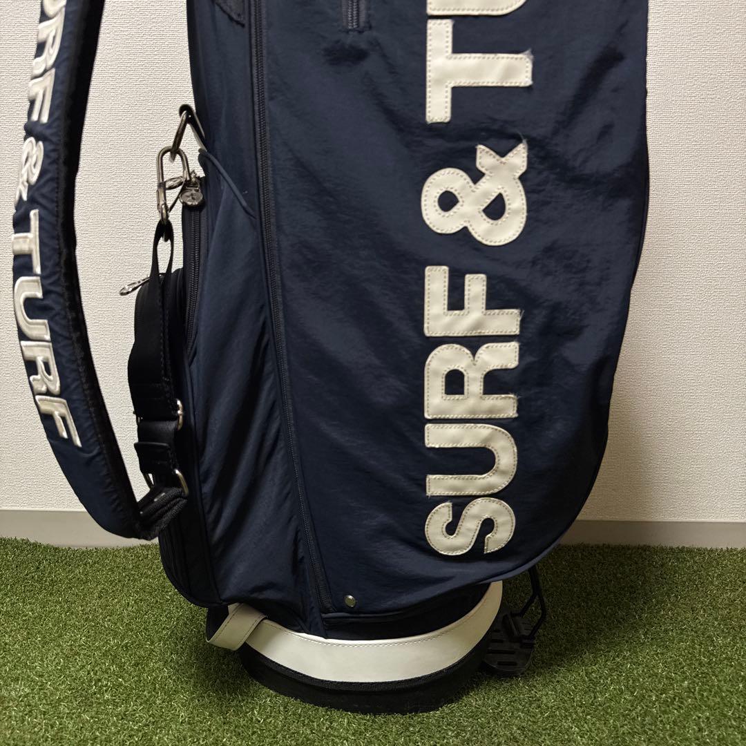 超レア サーフアンドターフSURF&TURF スタンド式 キャディバッグ 9型