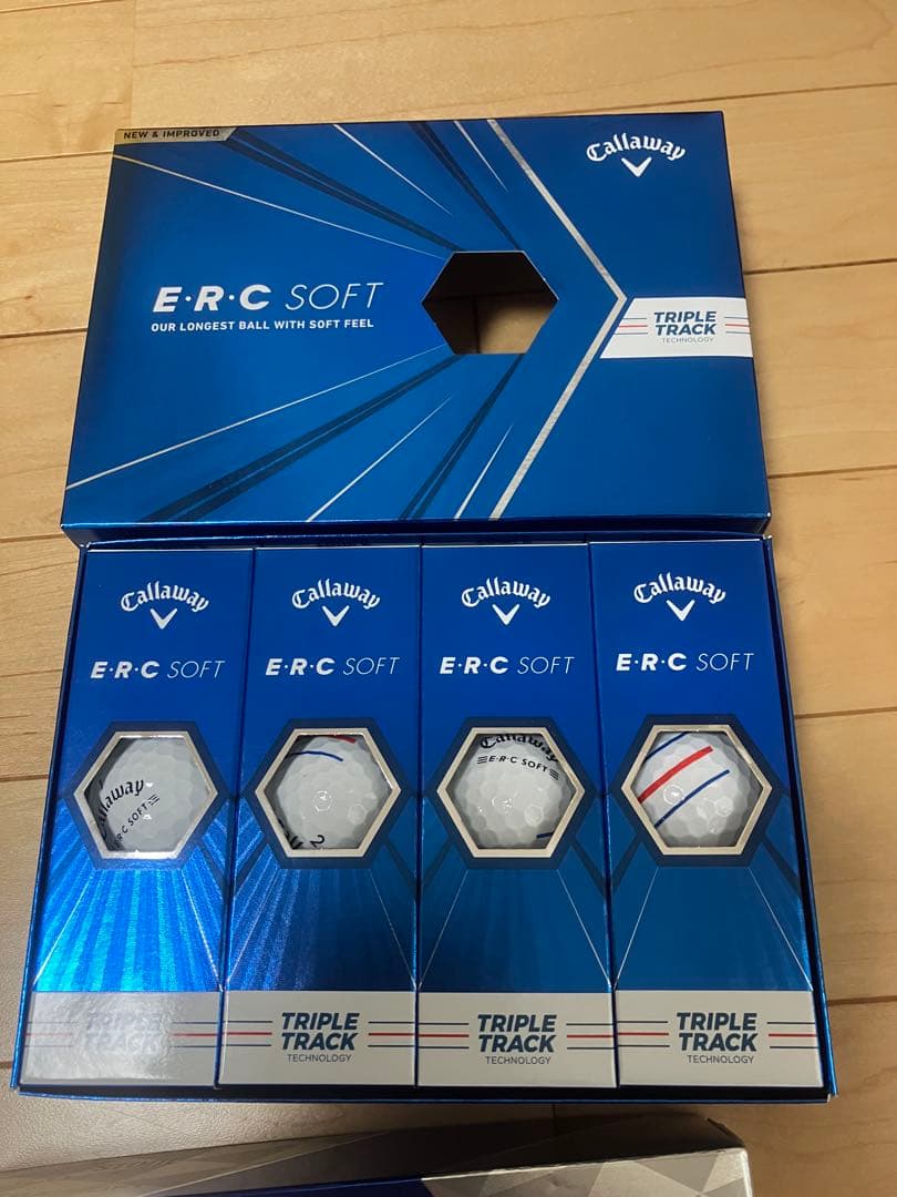 Callaway & Bridgestone & Srixon 3セットと3球