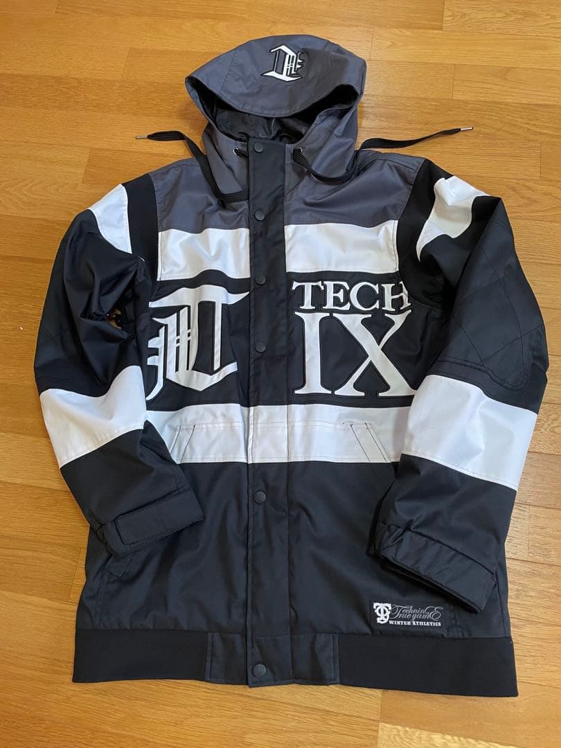 TECH IX スノーボードジャケット フード付き