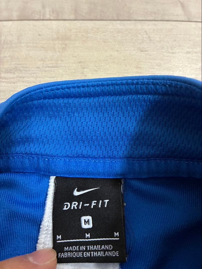 り*ょ様 市立船橋高校　サッカー部　ハーフジップ　NIKE ナイキ　Mサイズ　ブ