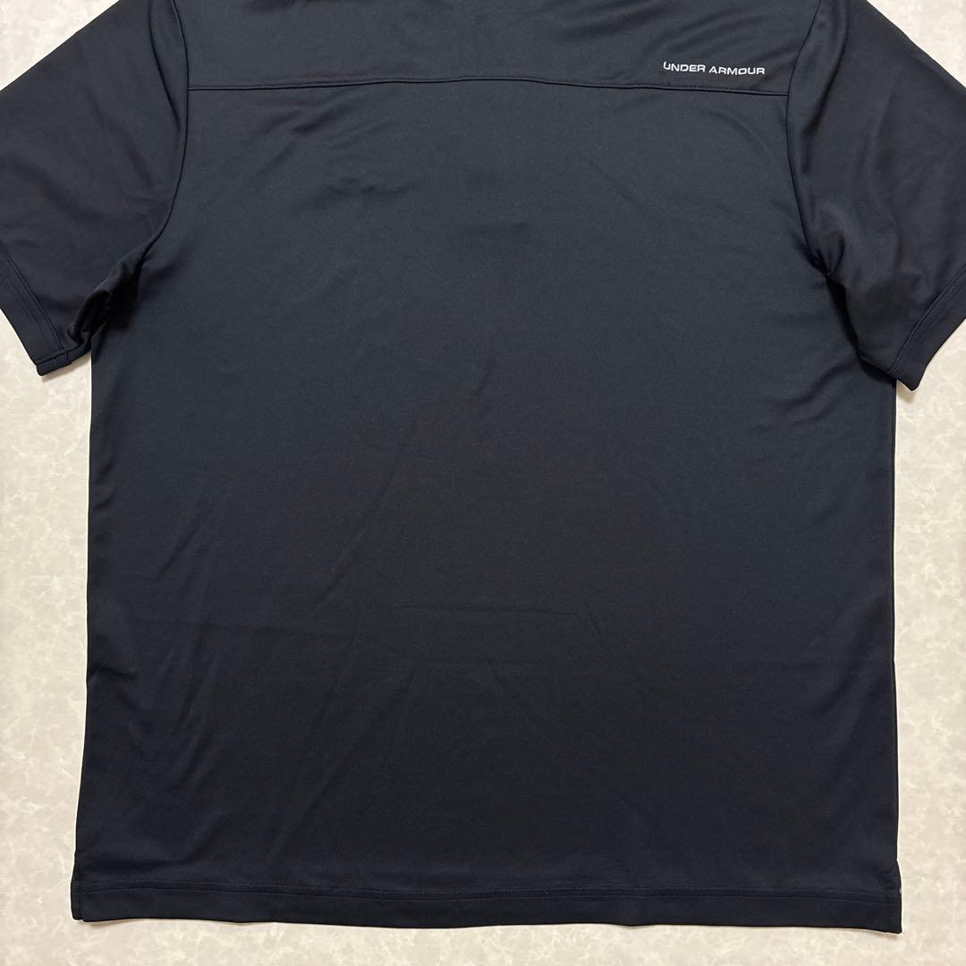 アンダーアーマー★ヒートギア★薄手ストレッチ★ポロシャツ【メンズ サイズ2XL】