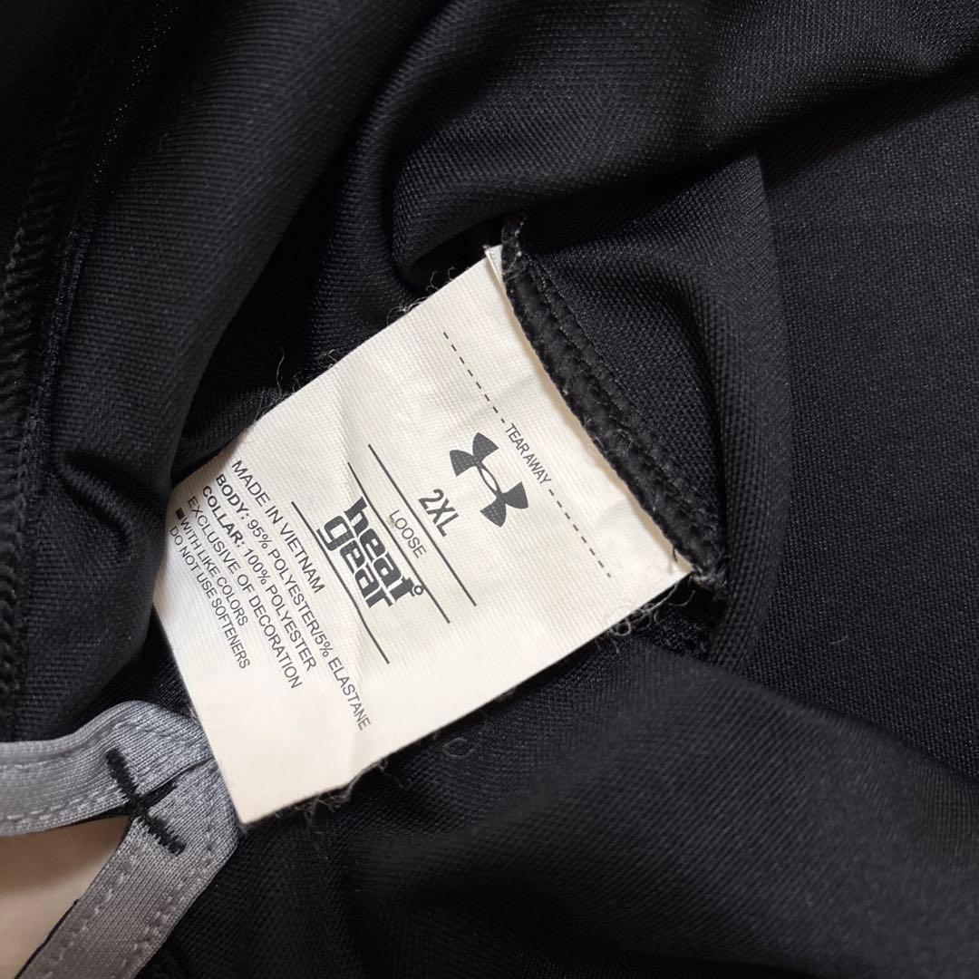 アンダーアーマー★ヒートギア★薄手ストレッチ★ポロシャツ【メンズ サイズ2XL】