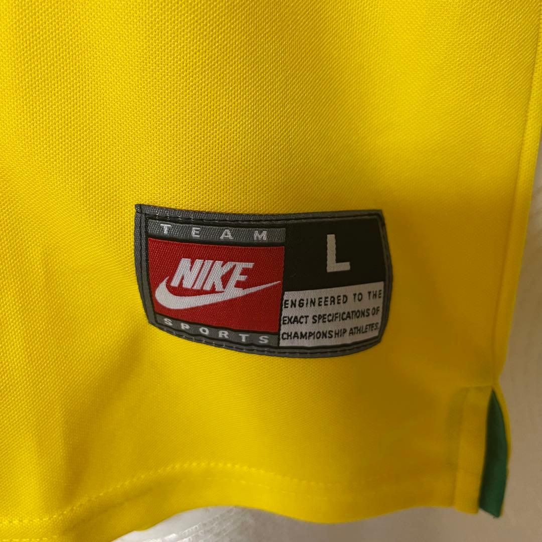 ブラジル代表1998リバウドホームサッカーユニフォームfootball