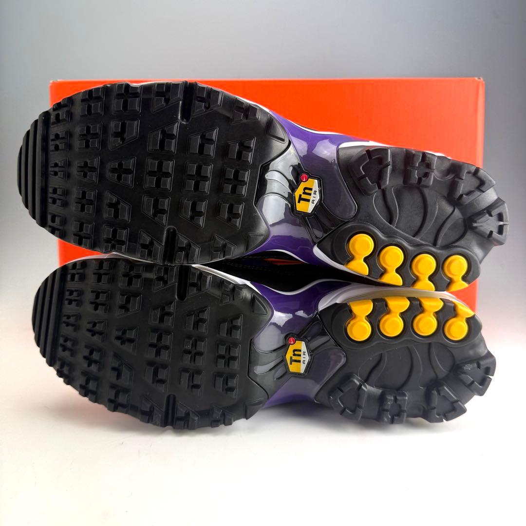27.5cm ナイキ エアマックスプラス ゴルフ ボルテージパープル/ブラック