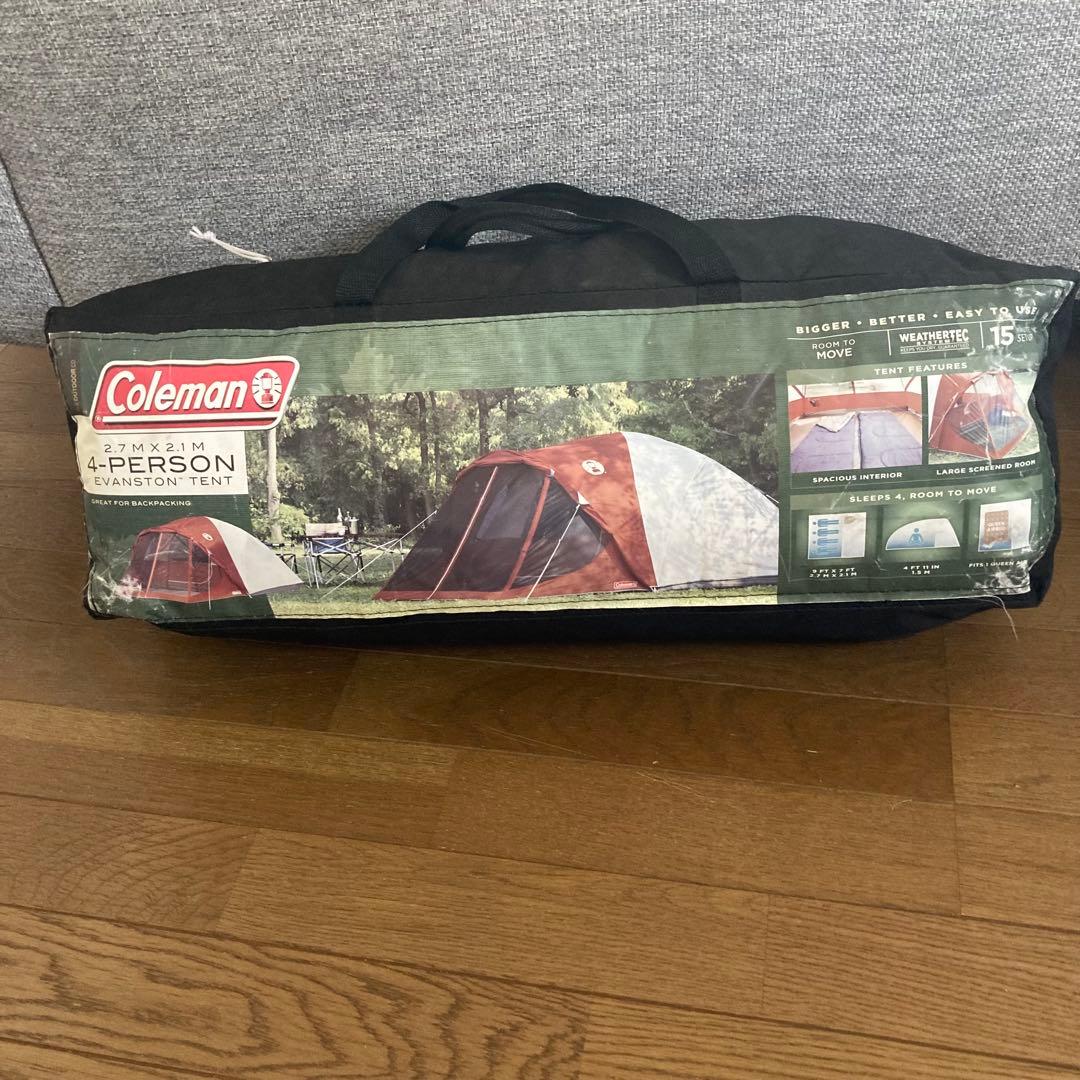 Coleman コールマン4-Person テント2.7m x 2.1m
