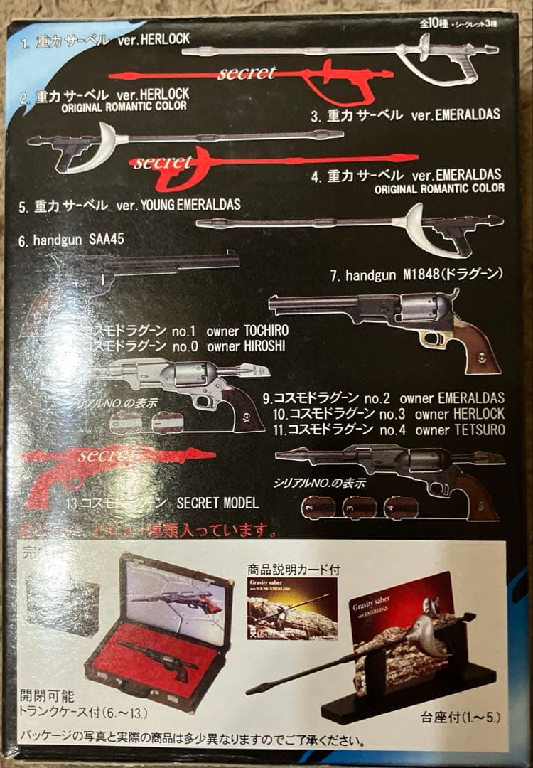 LEIJI MATSUMOTO アームズセレクション 1/6スケールモデル