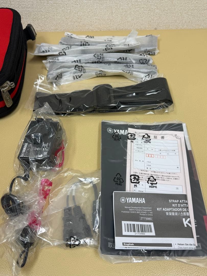 Yamaha reface YC 専用ケース、付属品付き
