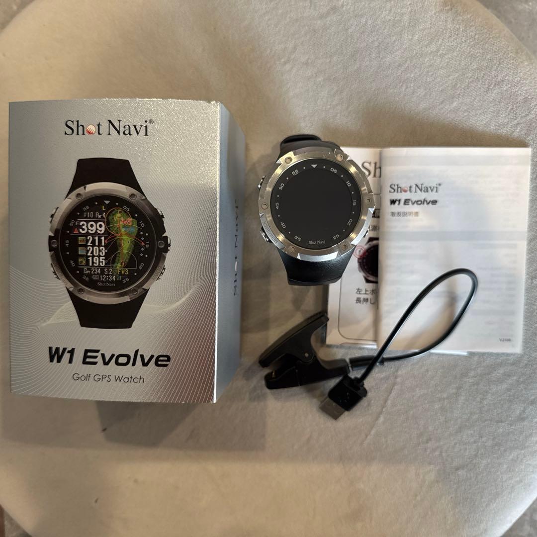 ゴルフ　GSPウォッチ Shot Navi W1 Evolve