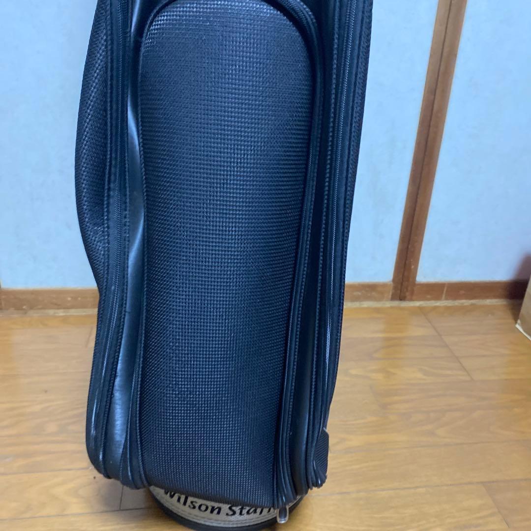 最終値下げ‼️Wilson Staff キャディバッグ ブラック/シルバー