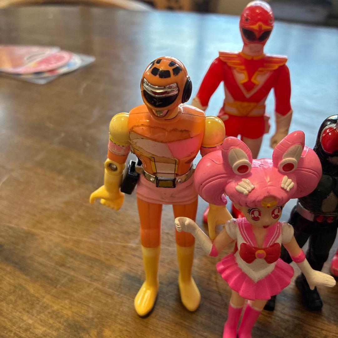 パワーレンジャー・仮面ライダー フィギュアセット 恐竜