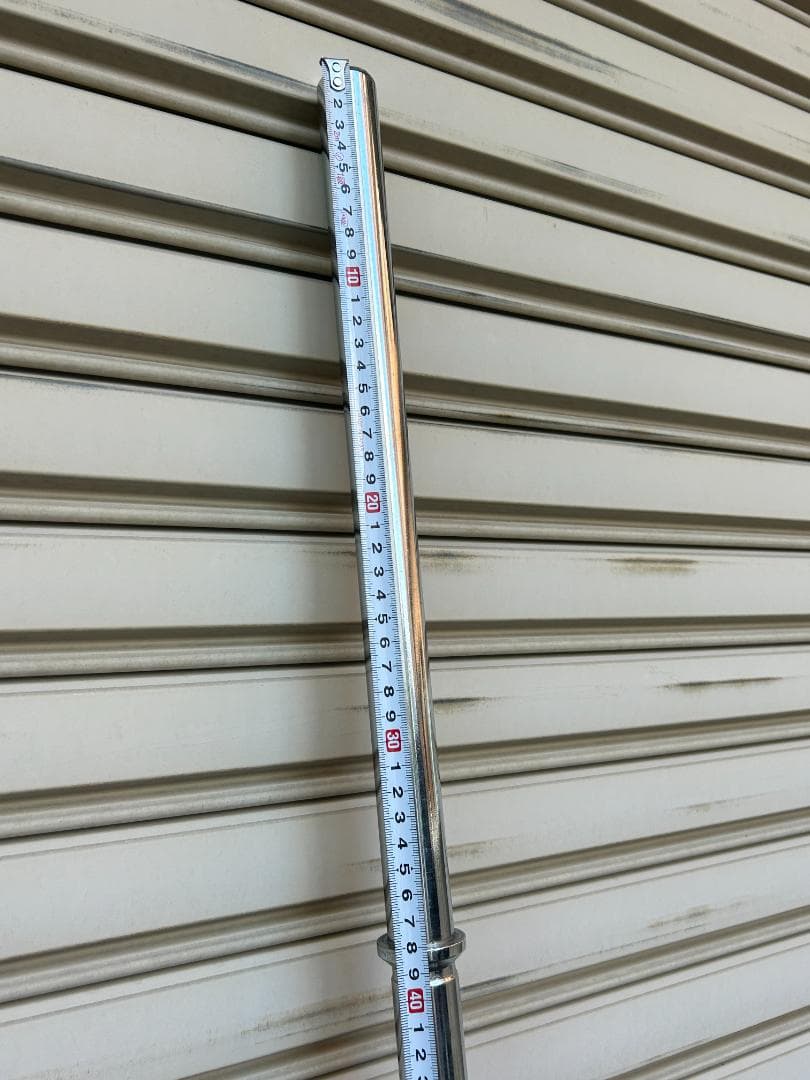 バーベルシャフト　全長200cm　直径28mm 管理番号5