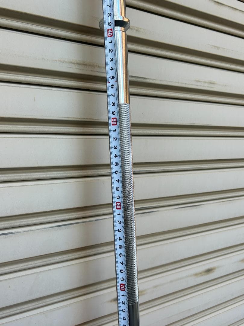 バーベルシャフト　全長200cm　直径28mm 管理番号5