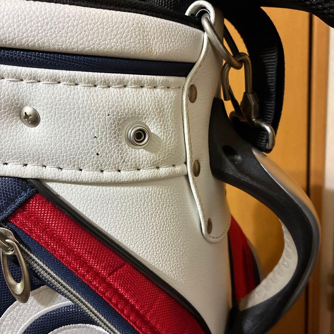 Cleveland Golf キャディバッグ ホワイト/ネイビー/レッド