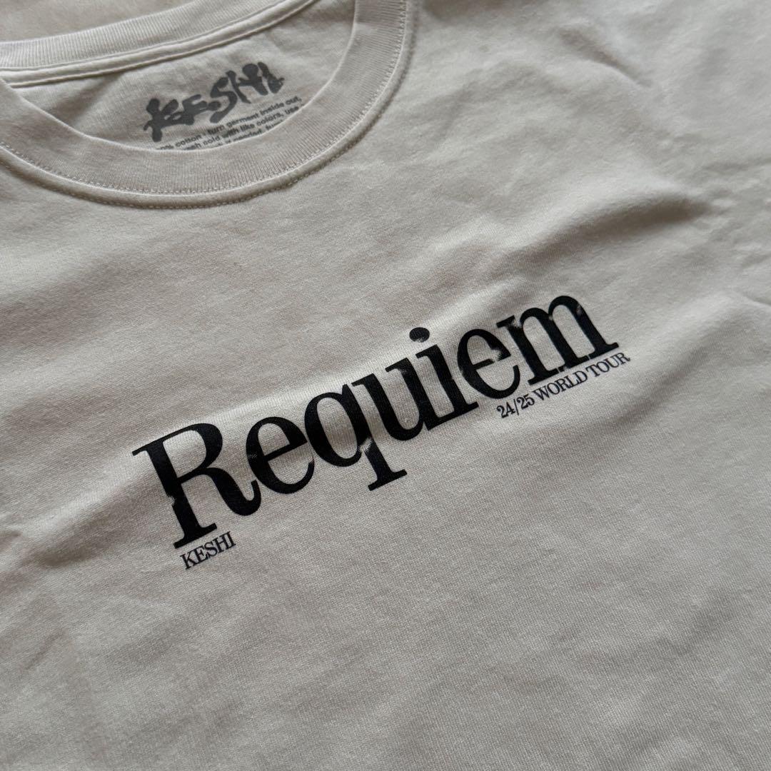 KESHI Requiem ライブ　2025 Tシャツ WORLD TOUR