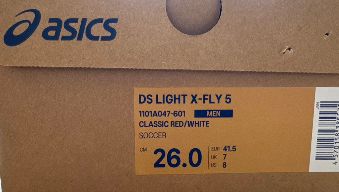 【新品・未使用】アシックスDS LIGHT X-FLY 5 26.0cm