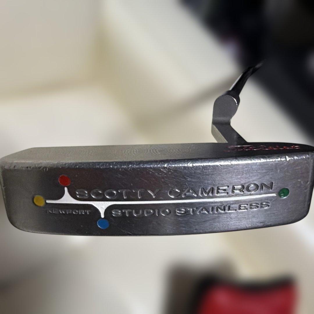 Scotty Cameron スタジオステンレスパター シルバー仕上げ