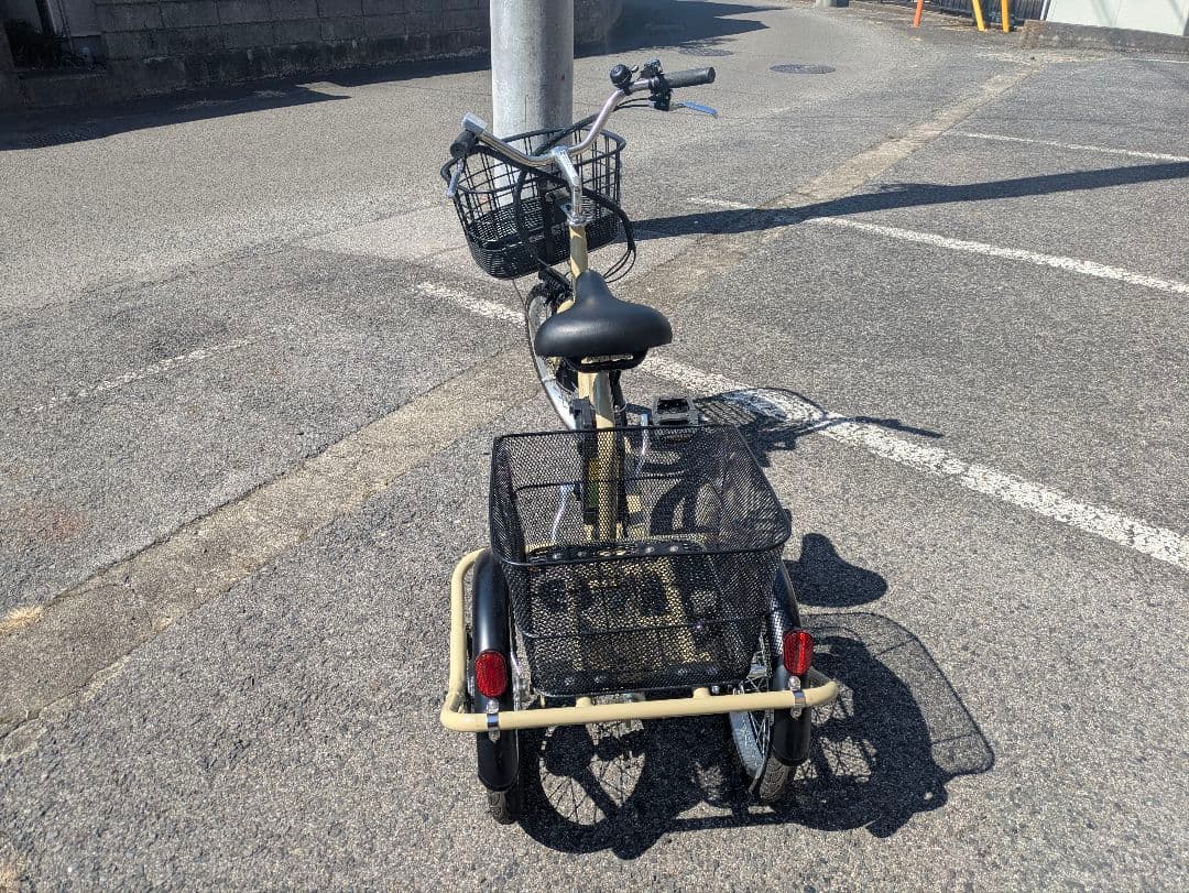 ミムゴ MG-TRM20APN 電動アシスト三輪自転車 美品 栃木県宇都宮