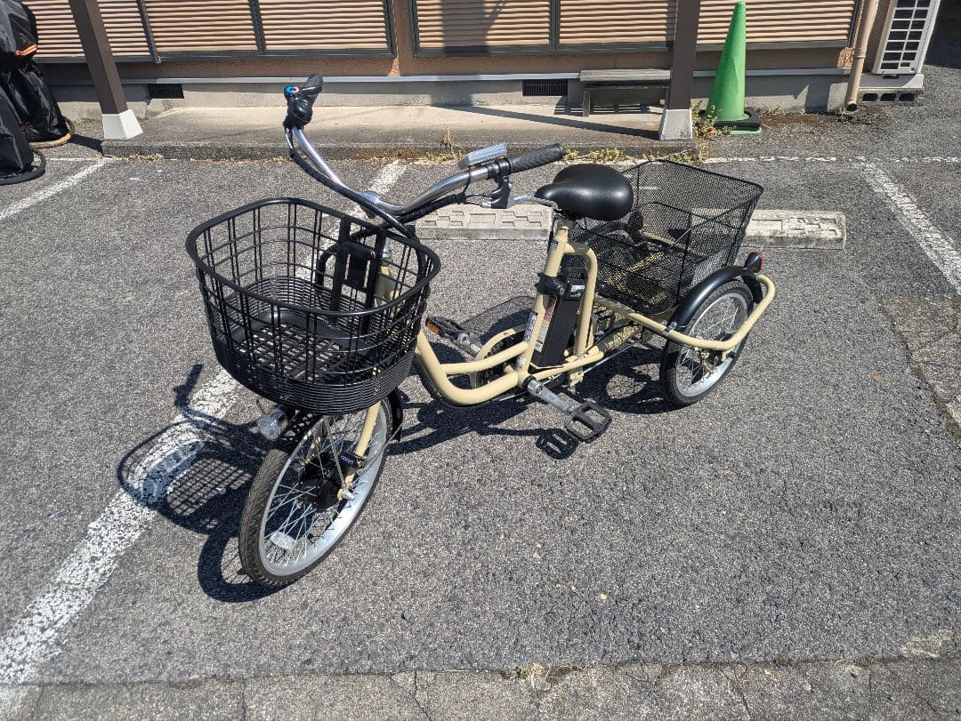 ミムゴ MG-TRM20APN 電動アシスト三輪自転車 美品 栃木県宇都宮