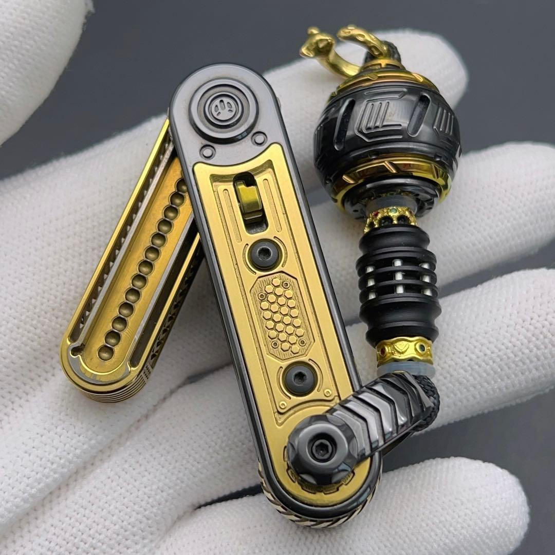 「正規品」SEKI cyber 2in1 フィジェットトイ　EDC 夜光 音叉