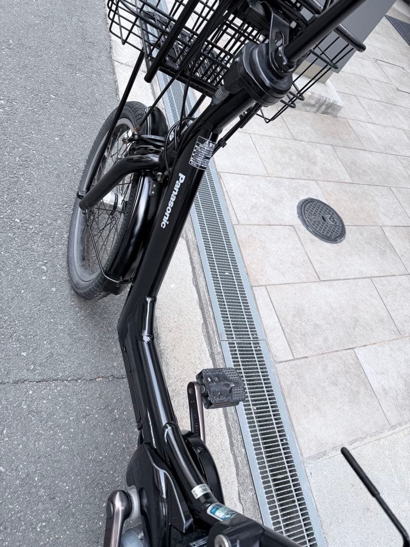 大阪府　パナソニック　 電動アシスト自転車 チャイルドシート付き