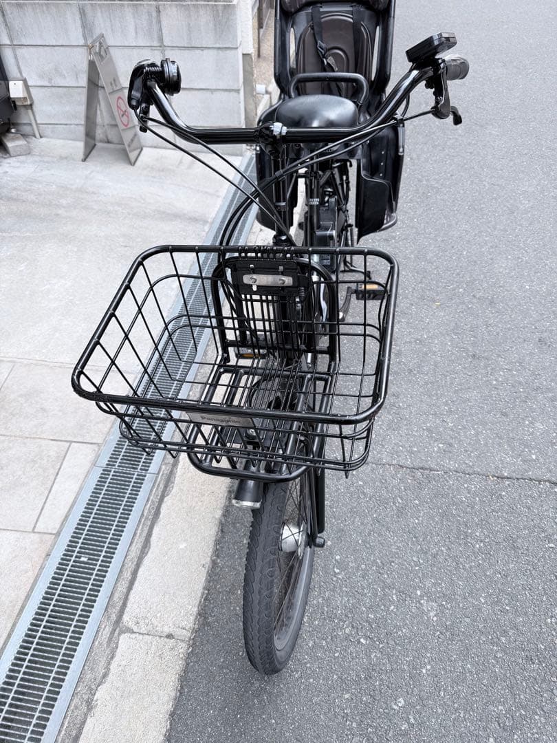 大阪府　パナソニック　 電動アシスト自転車 チャイルドシート付き