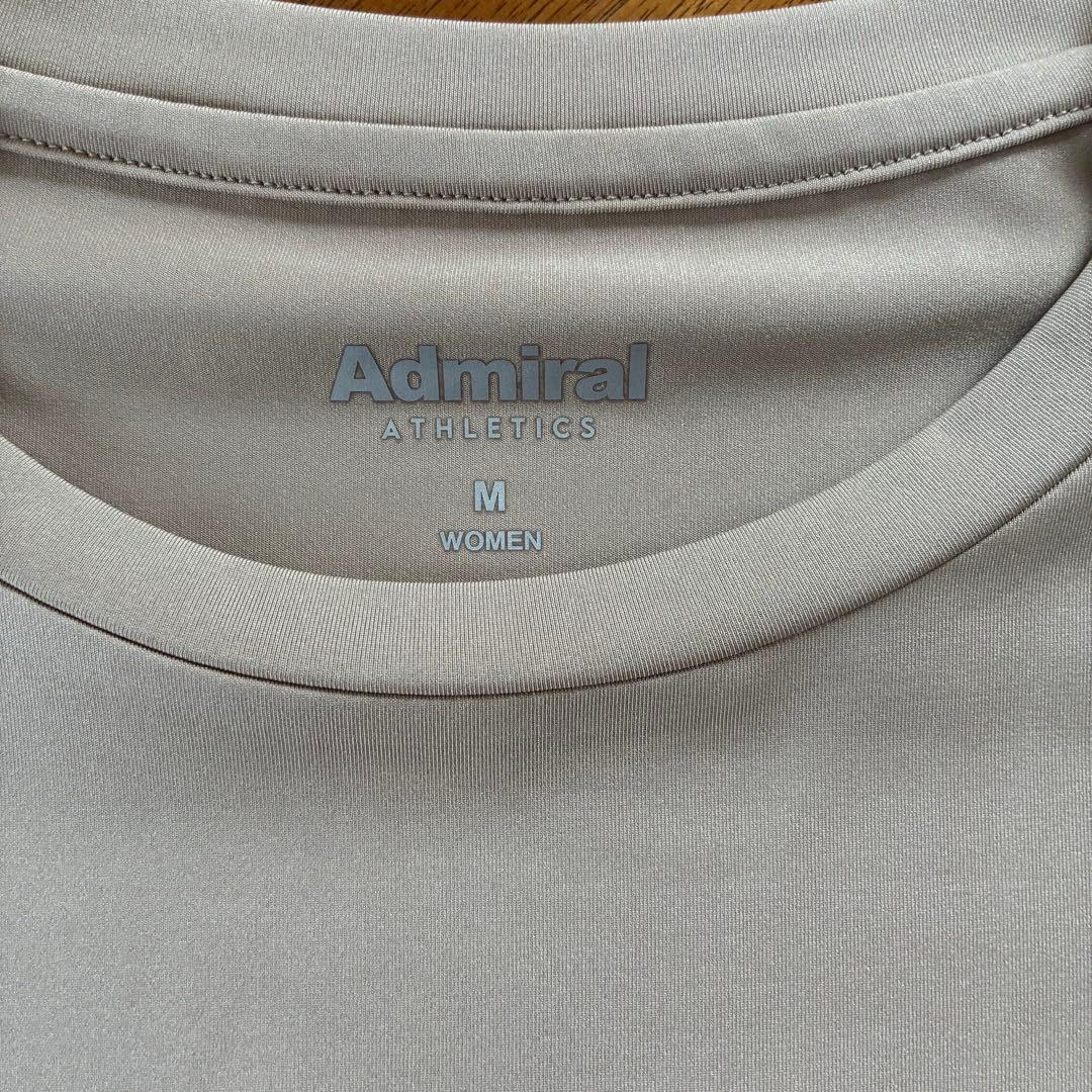 Admiral レディース テニスウェアTシャツ M ベージュ　ATLA315