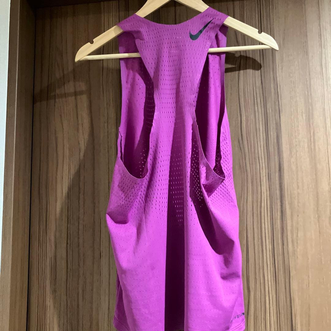 Nike DRI-FIT ADV ピンク Mサイズ 陸上用シャツ