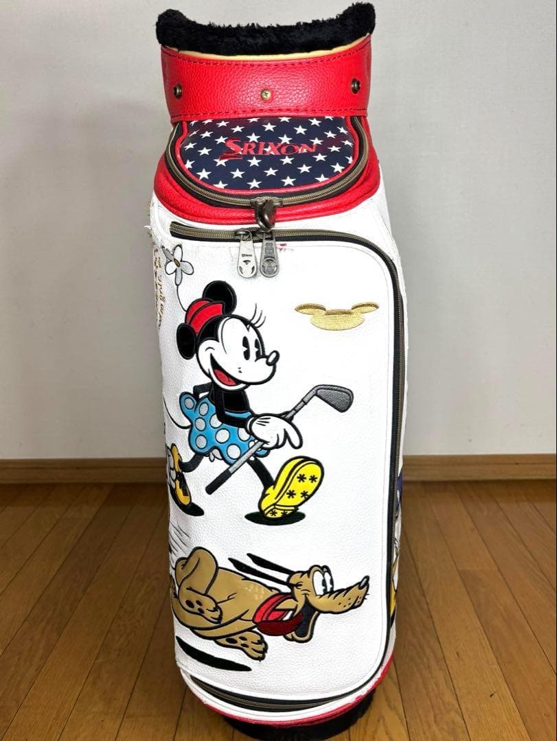 【希少・限定】スリクソン × ディズニーコラボ キャディバッグ ミッキー