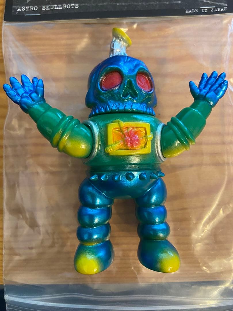 ASTRO SKULLBOT ソフビ Kenth toy works