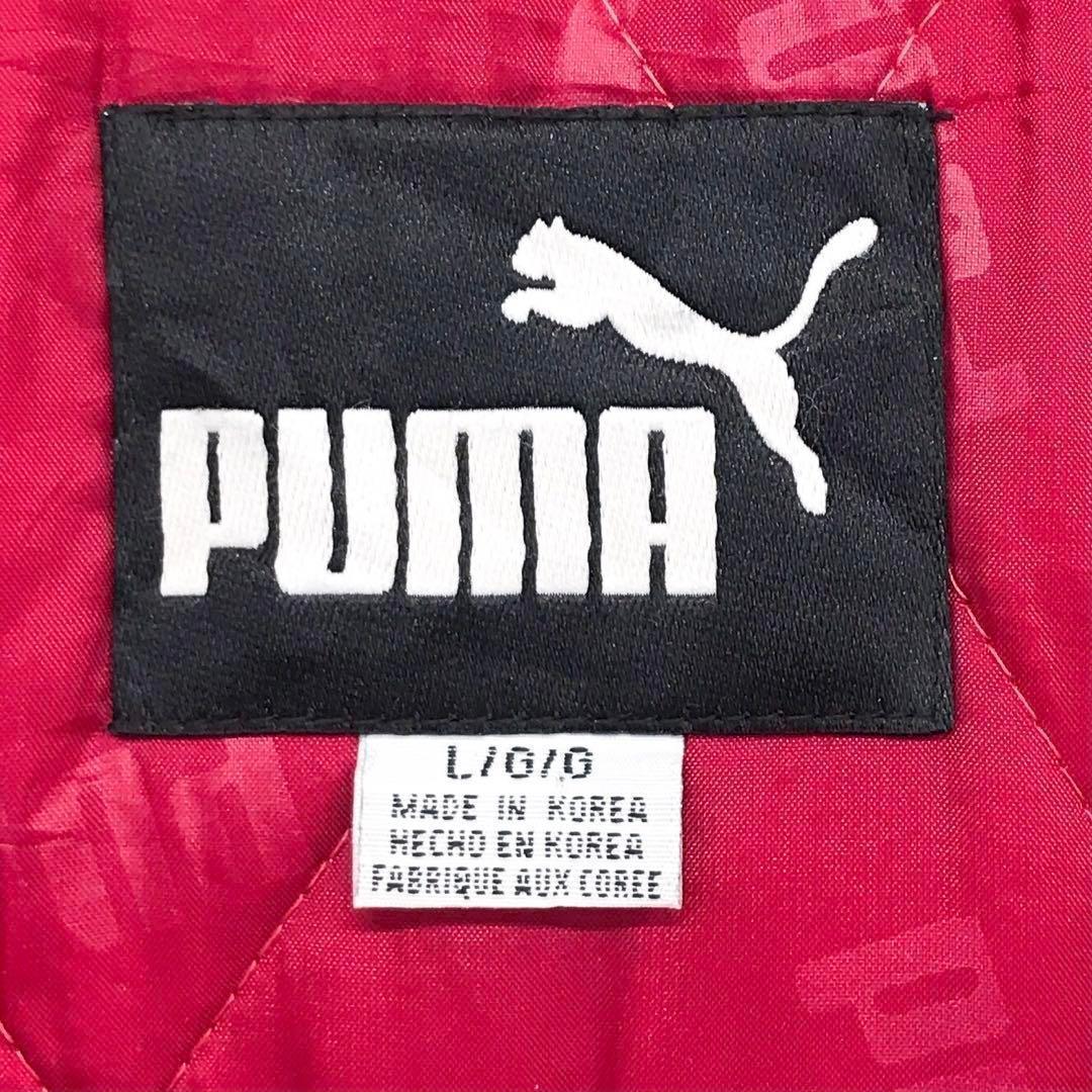 プーマ PUMA NFL☆ジャケット L エンジ色