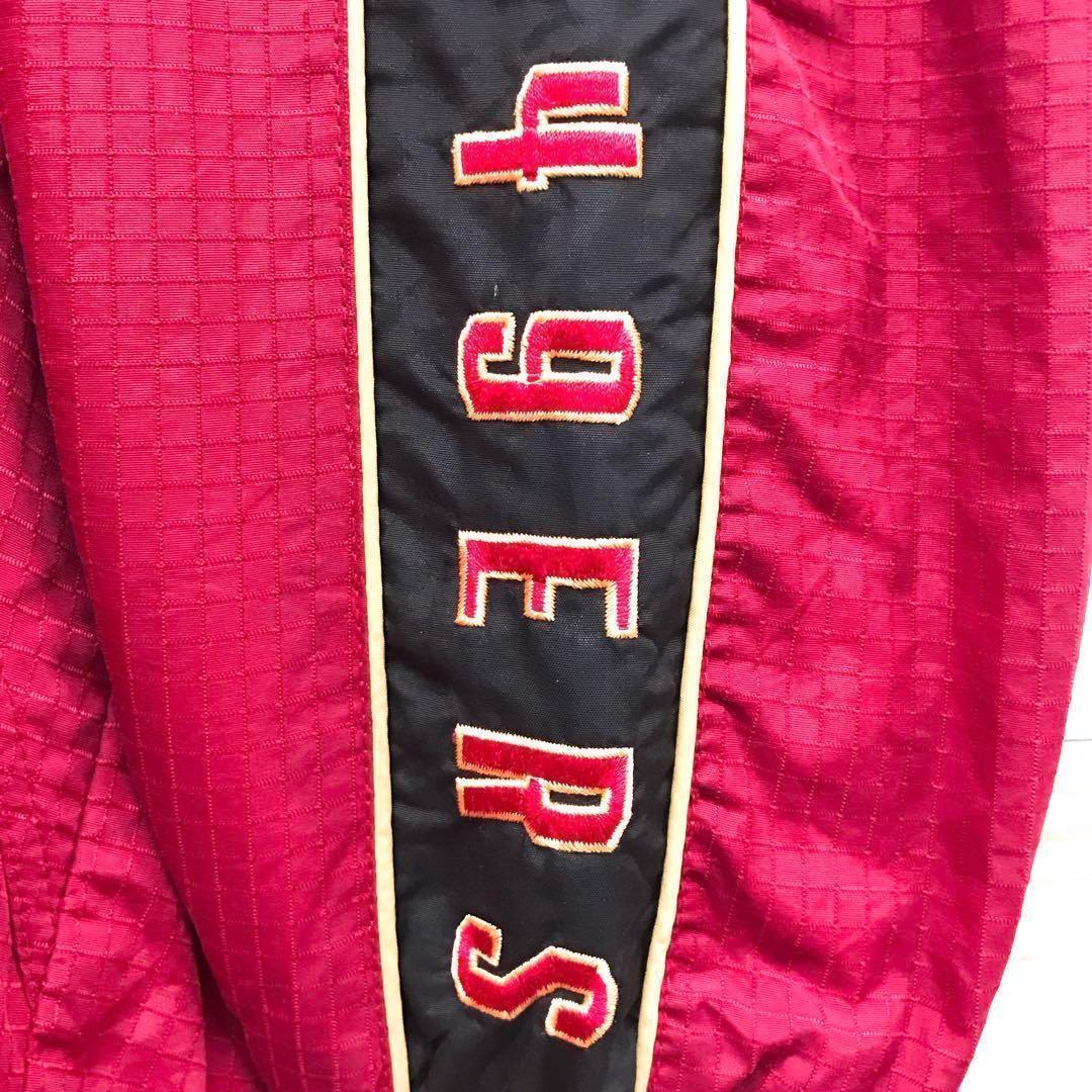 プーマ PUMA NFL☆ジャケット L エンジ色