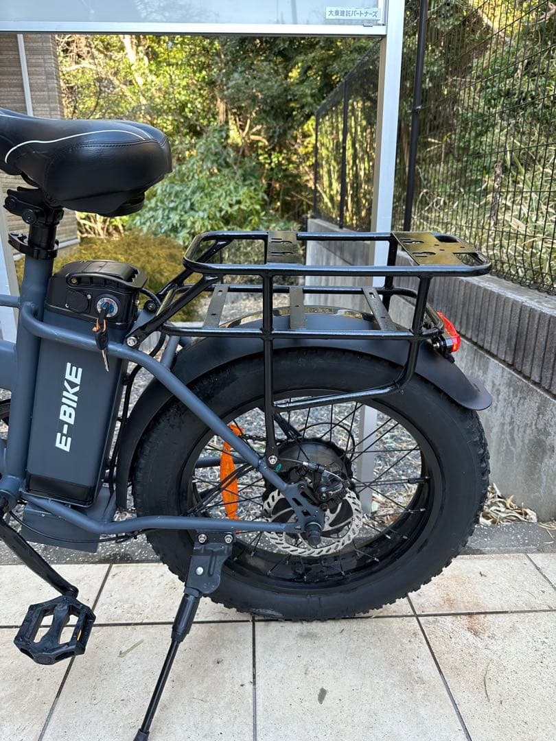 ん*様 ファットバイク　20インチ　折り畳み電動自転車 FATBIKE 7段変速