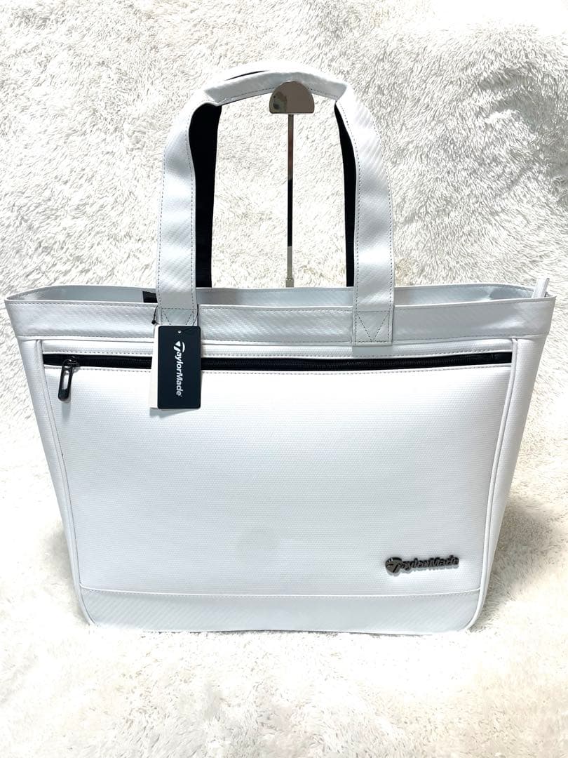 『新品』 TaylorMade ゴルフバッグ ホワイト ボストンバッグ