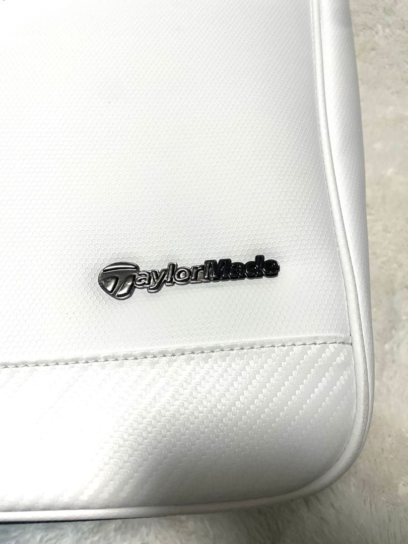 『新品』 TaylorMade ゴルフバッグ ホワイト ボストンバッグ