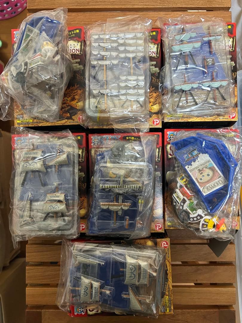 ワンピース　SUPER SHIP COLLECTION 全31種　　フルコンプ