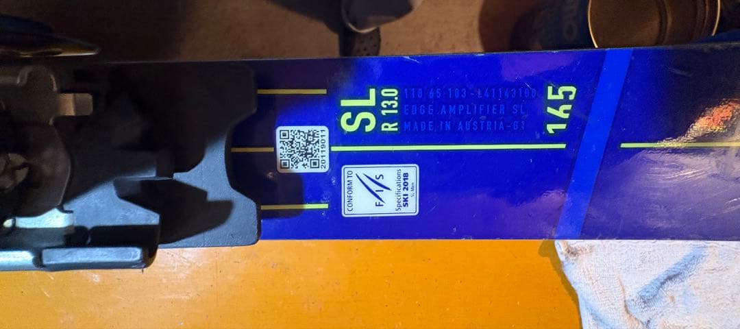 Salomon SL ski サロモンスラロームスキー　美品