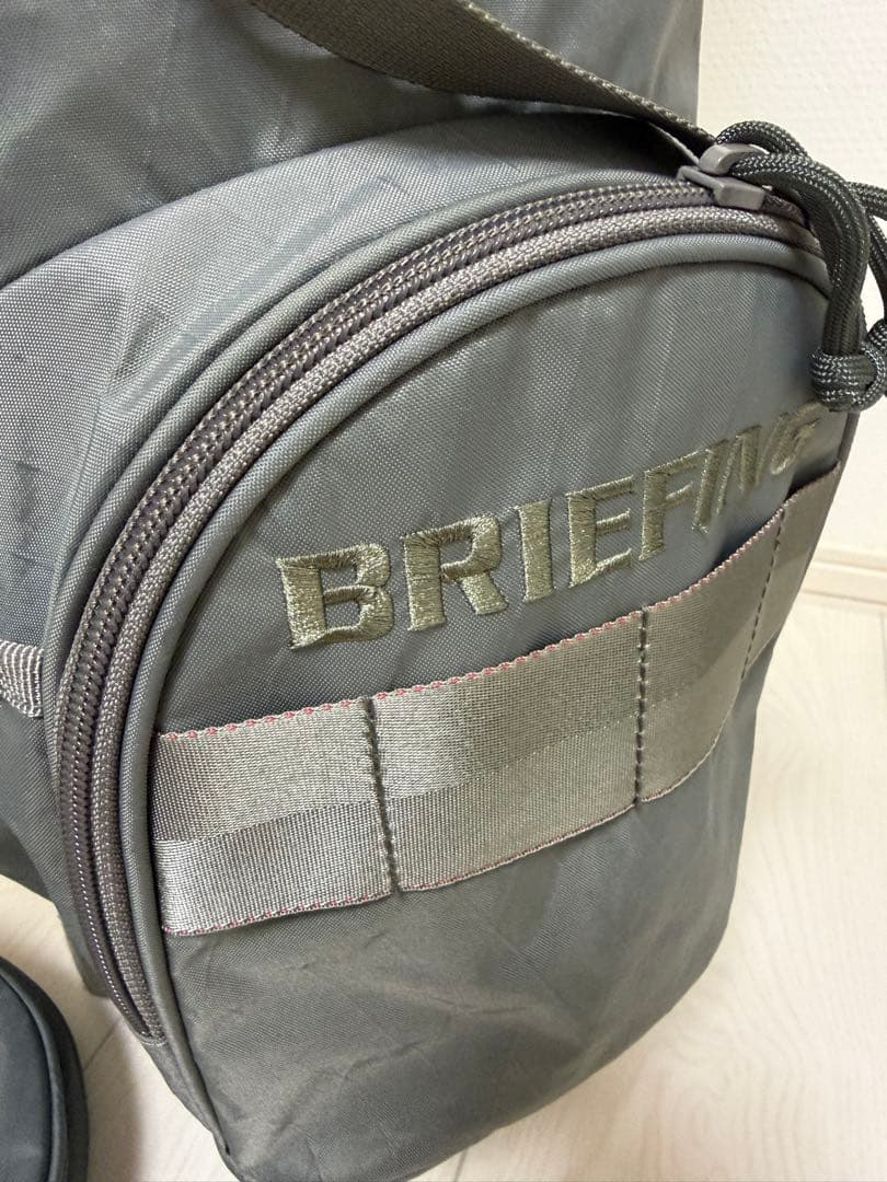 【美品】BRIEFING CR-4 #02 XP WOLF GRAY スタンド