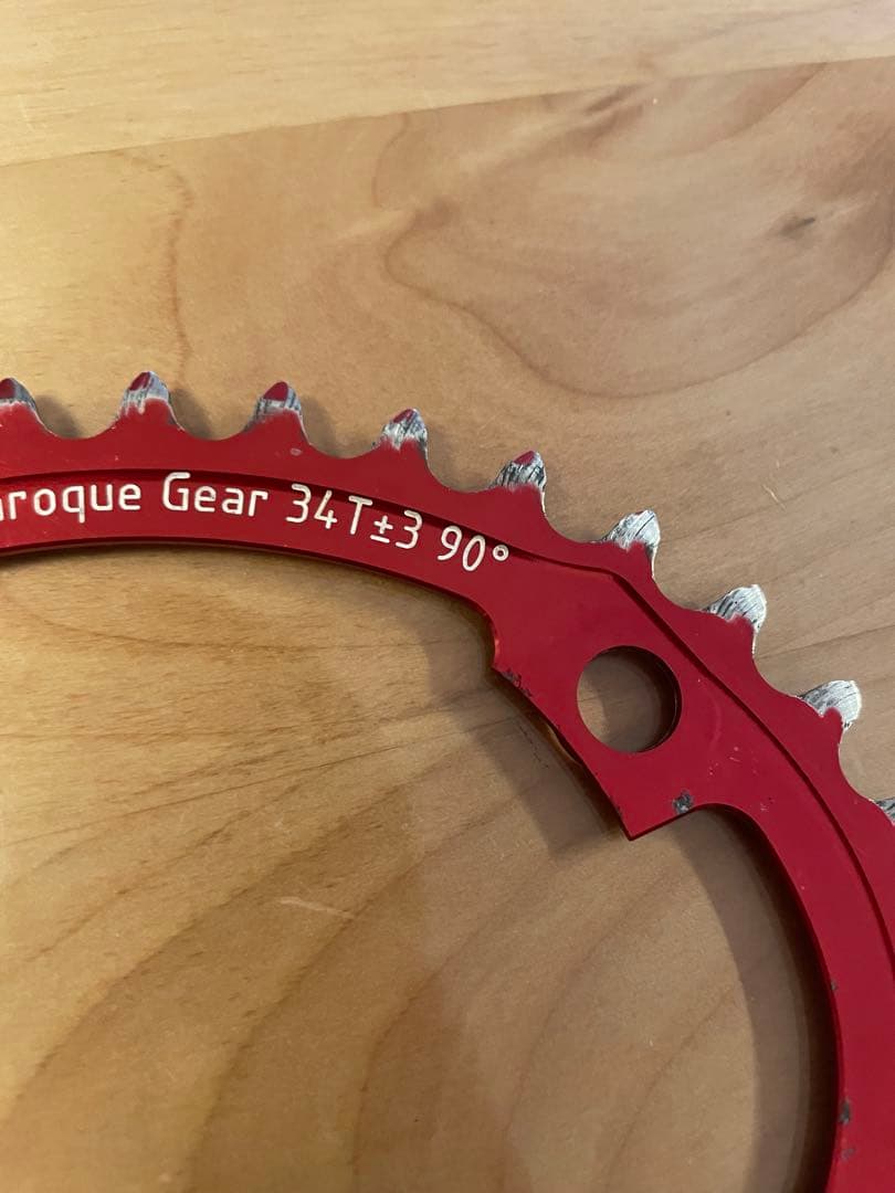 スミス　baroque gear バロックギア　楕円チェーン34T±3 90°