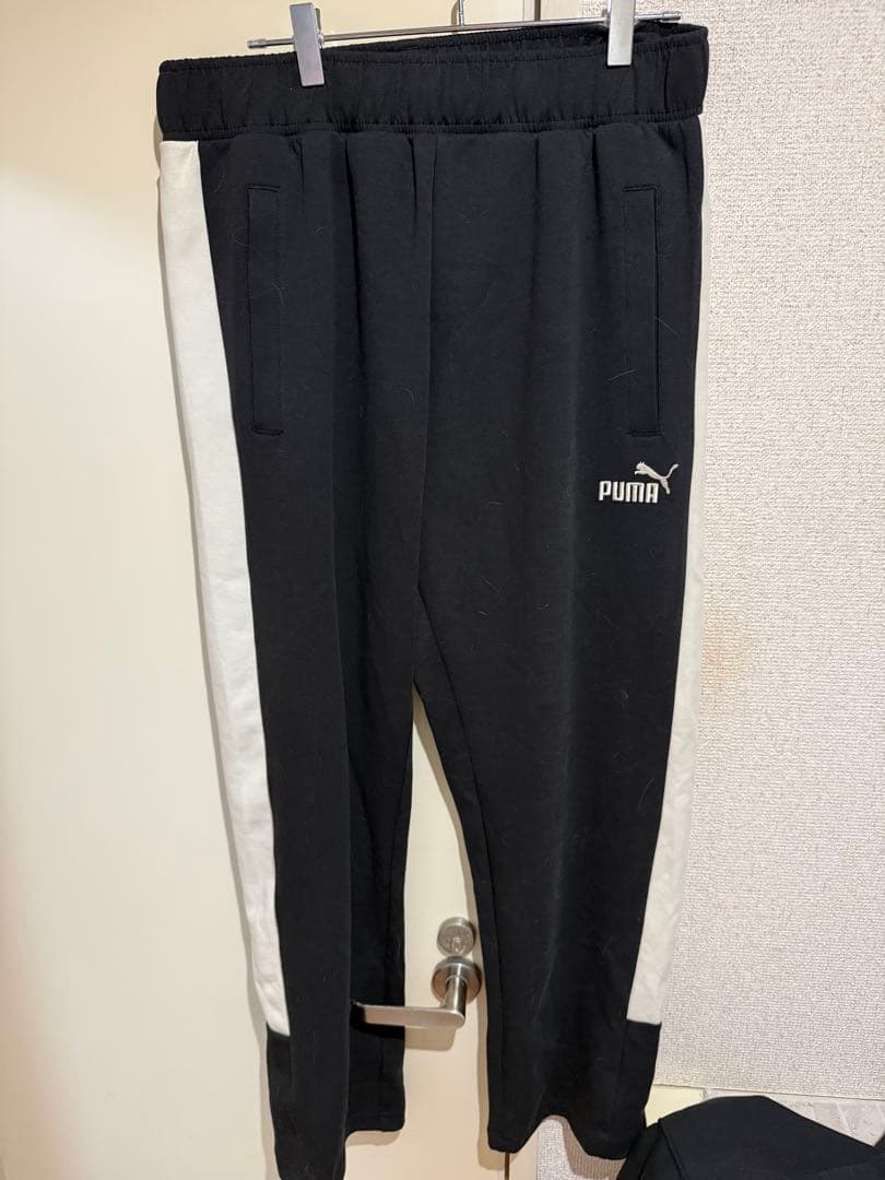 PUMA ジャージ上下セット XL ブラック