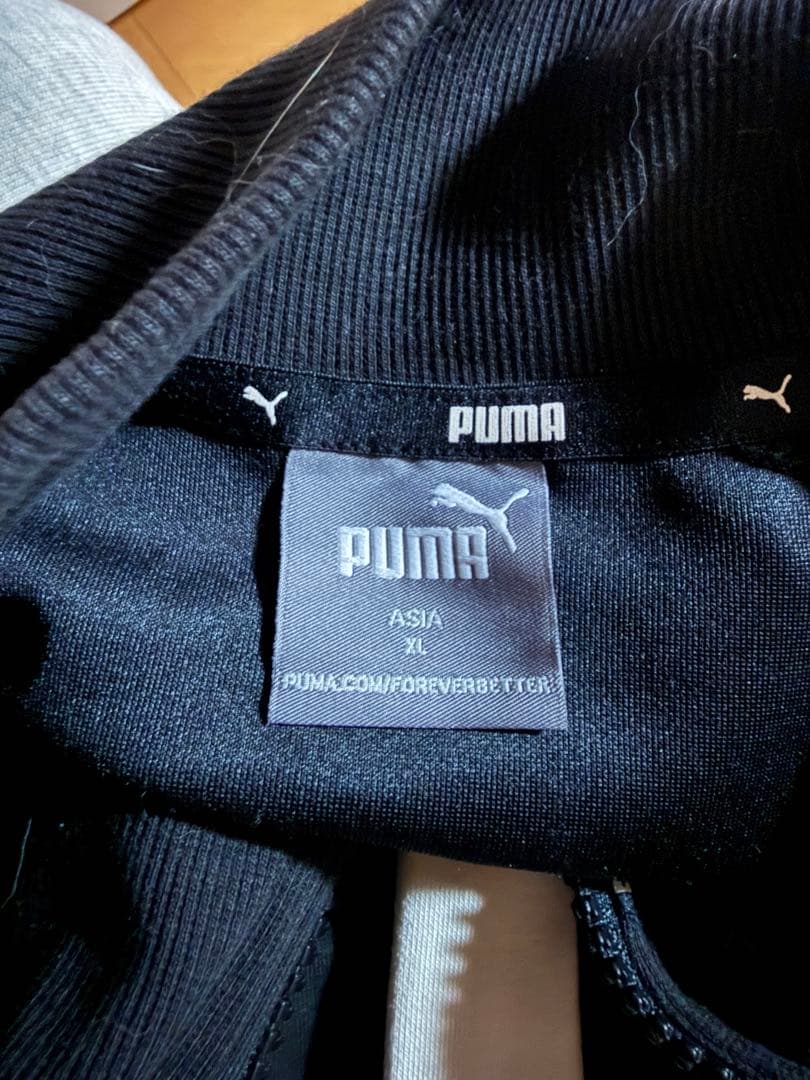 PUMA ジャージ上下セット XL ブラック