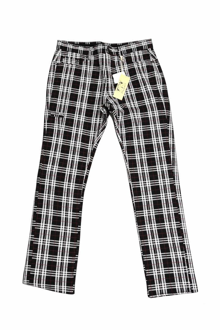 【新品タグ付】Comon Golf コモンゴルフ ゴルフパンツ チェック柄