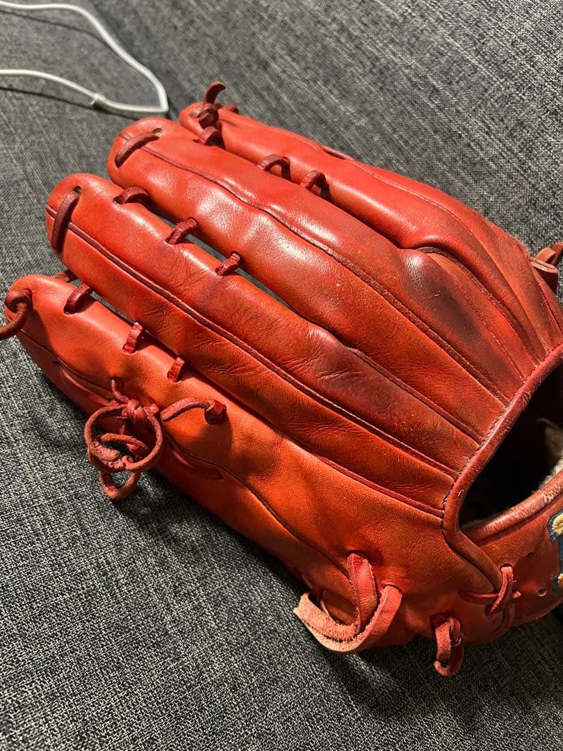 ハイゴールド 硬式外野手用グローブ 軟式も可 即戦力