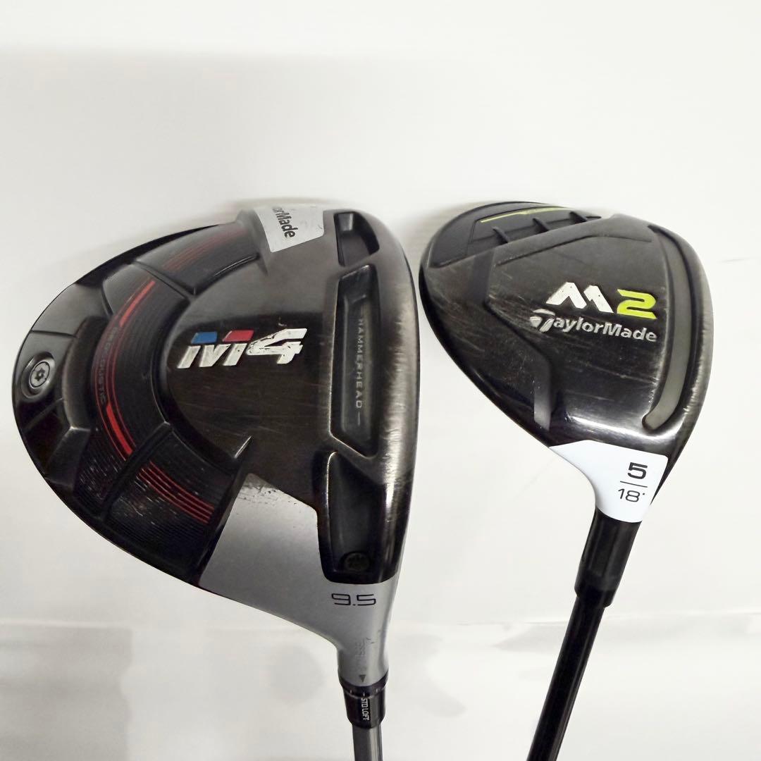 TaylorMade M4 M2 クラブセット テーラーメイド　ゴルフセット