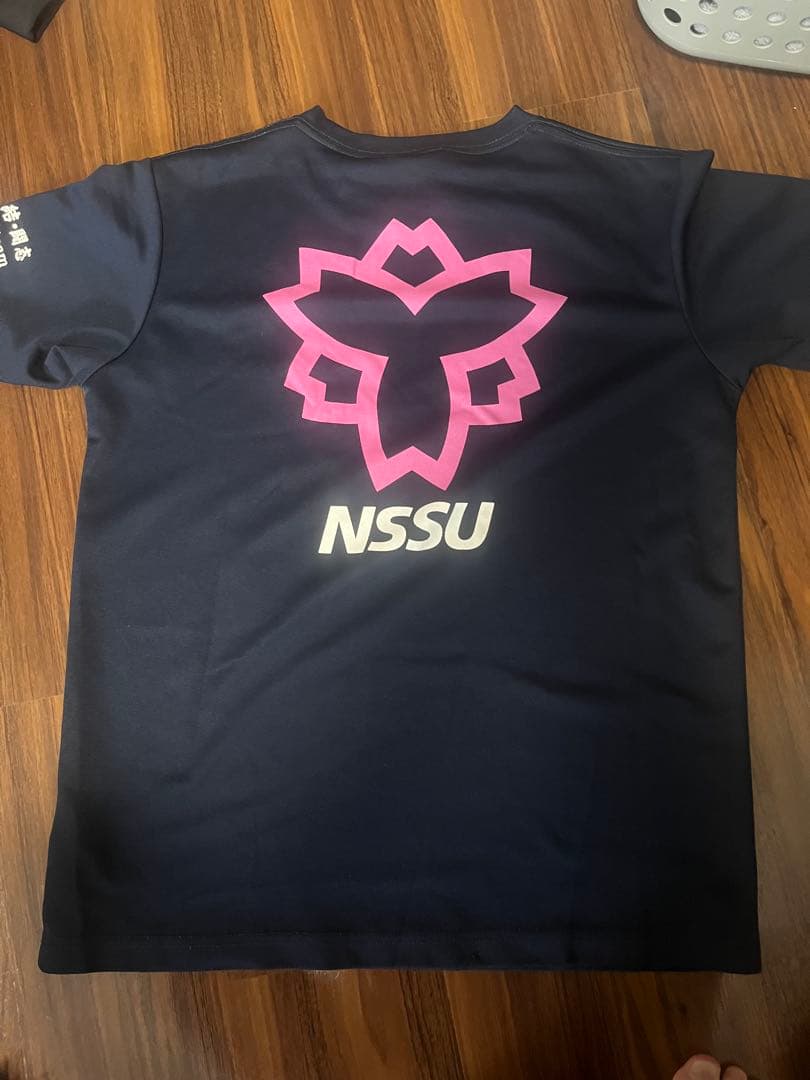 バレーボールチームシャツ ネイビー NSSU 日体大